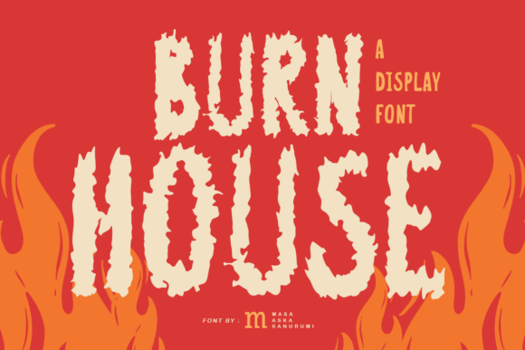 Burn House: A Spooky Font That Stands Out