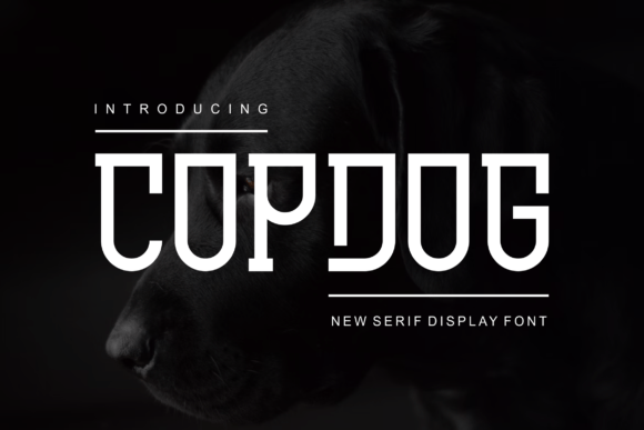 Copdog: A Modern and Stylish Display Font for Your Projects