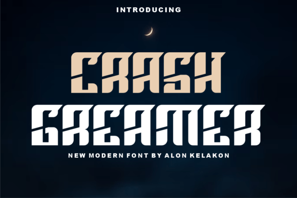 Crash Greamer: A Modern Techno Display Font That Elevates Your Creative Vision