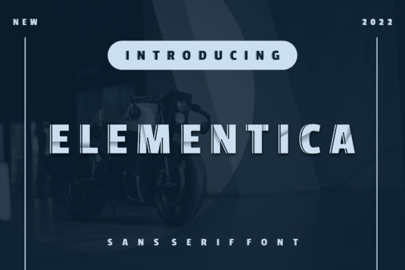 Elementica: A Modern Display Font for Creative and Professional Use