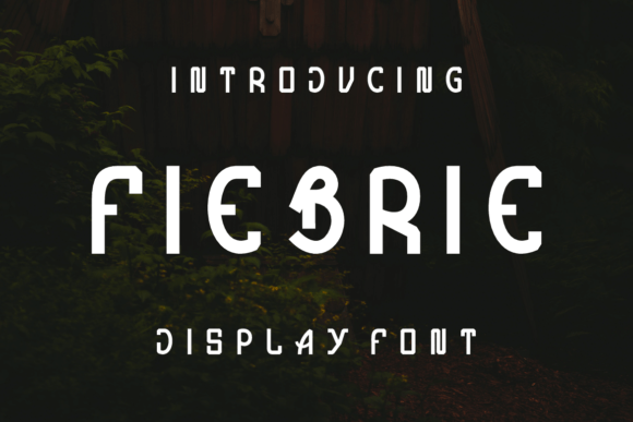 Fiebrie: A Bold and Versatile Display Font for Creative Projects