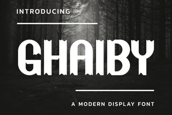 Ghaiby: A Quirky Font for Youthful Design