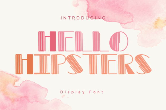 Hello Hipsters: A Whimsical Font That Adds Personality to Your Projects