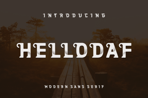 Hellodaf: A Bold Statement in Typography