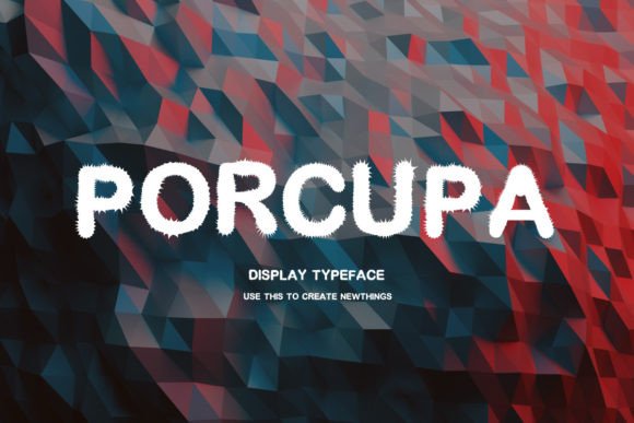 Porcupa: A Whimsical Font for Modern Design