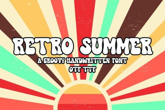 Retro Summer: A Fun and Stylish Display Font