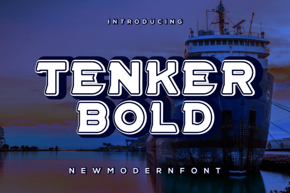 Tenker Bold: A Strong and Assertive Display Font for Every Project