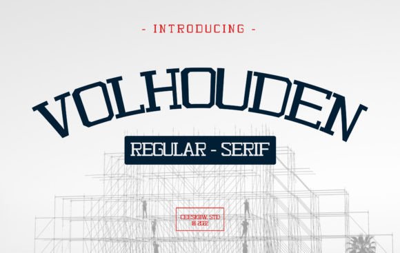 Volhouden: A Friendly Font for Sports and Beyond